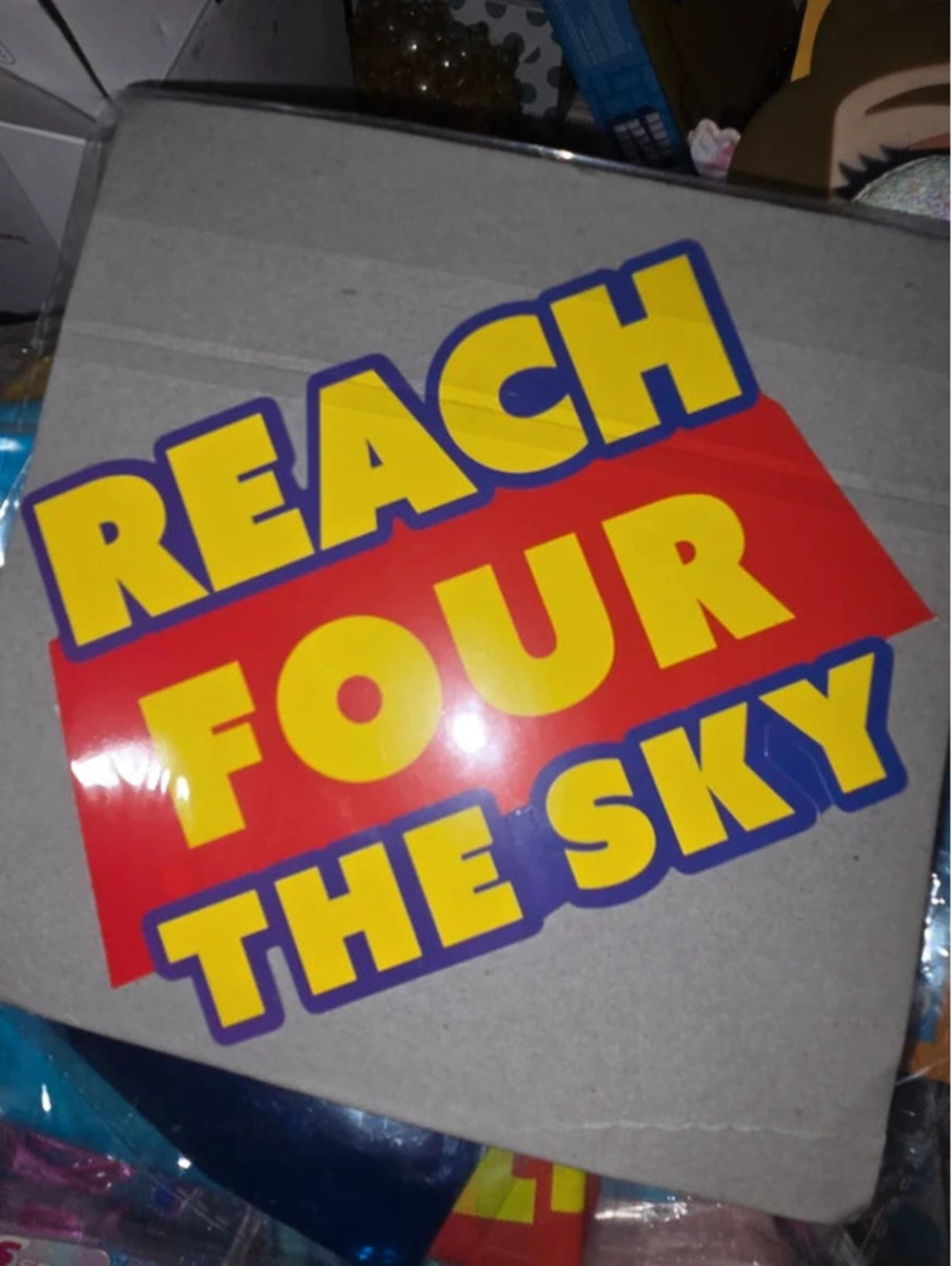 Toy story party supply pack for a 4 year old